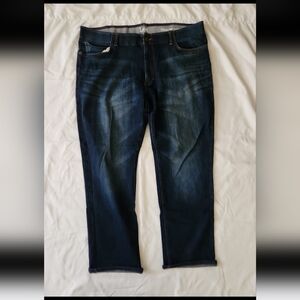 Lee men's size 42x32 denim blue jeans #NN3